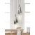 Lampa skandynawska wisząca brązowa czarny klosz PURE 78283003 - Design For The People