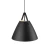 Lampa skandynawska wisząca czarna  STRAP 48 84353003 - Design For The People