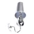 Kinkiet designerski BAROCO chrom AZ0308 - Azzardo