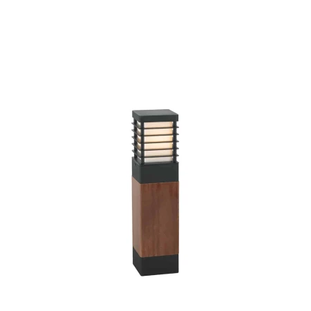 Lampa stojąca słupek drewno HALMSTAD 49CM 1400B - Norlys