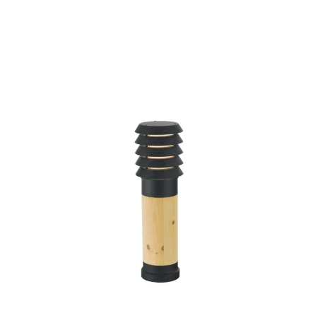 Lampa stojąca na ogród drewniana  ALTA 49CM 1453B - Norlys