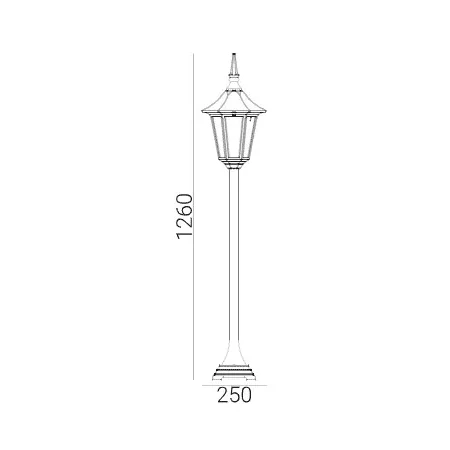 Lampa stojąca MODENA 304B - Norlys