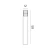 Lampa stojąca słupek drewno HALMSTAD 85CM 1413B - Norlys