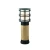 Lampa ogrodowa słupek drewniany STOCKHOLM 49CM 1433B - Norlys