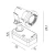 Reflektor ogrodowy SANDE LED 1598B - Norlys