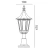 Lampa stojąca ogrodowa RIMINI 250W - Norlys