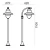 Lampa stojąca zewnętrzna ogrodowa COMO 375B - Norlys