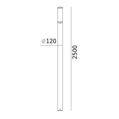 Latarnia EGERSUND PARK 250cm LED 23,7W 4000K 6112 – Norlys