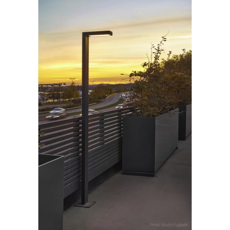 Latarnia jednosegmentowa ASKER LED 8,6W 4000K 236cm DALI2/NightDim IESNA typ III 5169 – Norlys