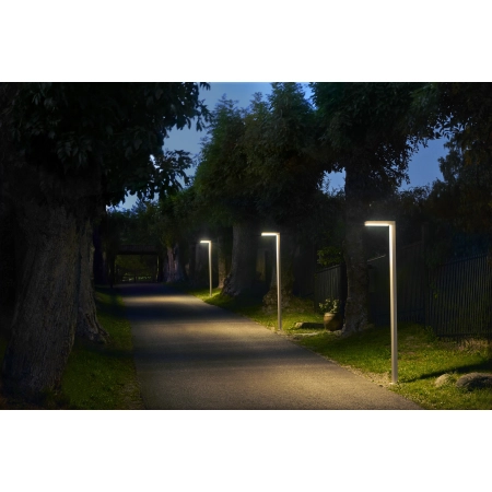 Latarnia jednosegmentowa ASKER LED 8,6W 4000K 236cm DALI2/NightDim IESNA typ III 5169 – Norlys