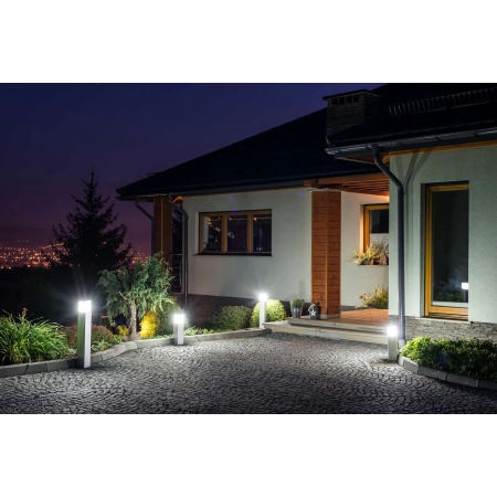 Słupek ogrodowy HALMSTAD E27 LED 5,9W 2700K 49cm 1488 – Norlys