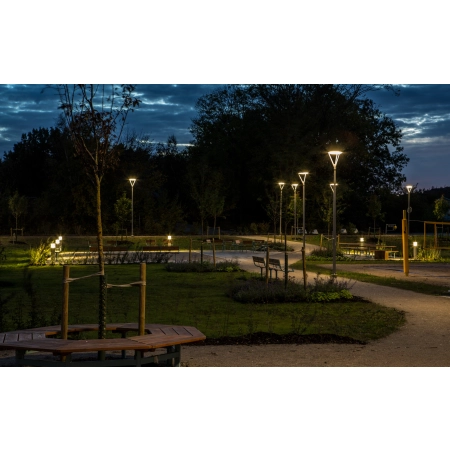 Głowica HAMMERFEST LED 32,7W 3000K klosz przeroczysty 6140 – Norlys
