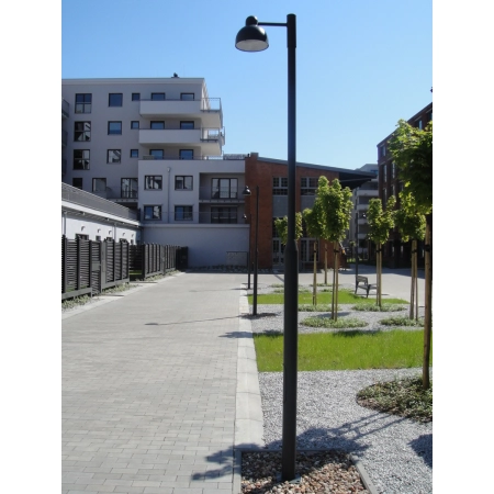 Głowica pojedyncza KOSTER LED 18,1W DALI2 / NightDim 3000K IEASNA typ V na słup Ø50 1823 – Norlys