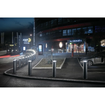 Słupek ogrodowy STAVANGER LED 28 cm klosz przezroczysty - Norlys