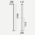 Latarnia dwusegmentowa ASKER LED 8W 3000K 216cm IESNA typ V 1361 – Norlys