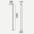 Latarnia jednosegmentowa ASKER LED 7,4W 4000K 236cm IESNA typ III 5167 – Norlys