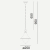 Zewnętrzna lampa wisząca FLORENCE E27 800A – Norlys