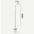Latarnia pojedyncza TRYSIL LED DALI2 300CM – Norlys