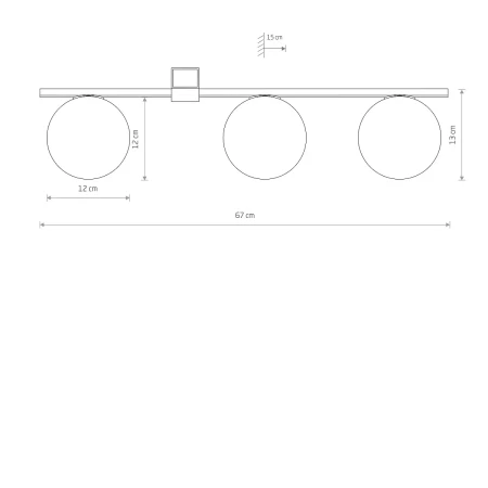 Lampa sufitowa PIK III 10301 - Nowodvorski
