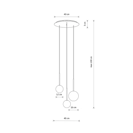 Lampa wisząca KARO III 10304 - Nowodvorski