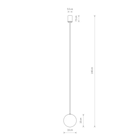 Lampa sufitowa KIER L GOLD 10308 - Nowodvorski