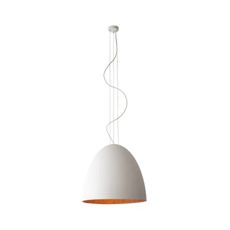 Lampa wisząca EGG L WHITE-COPPER 10324 - Nowodvorski