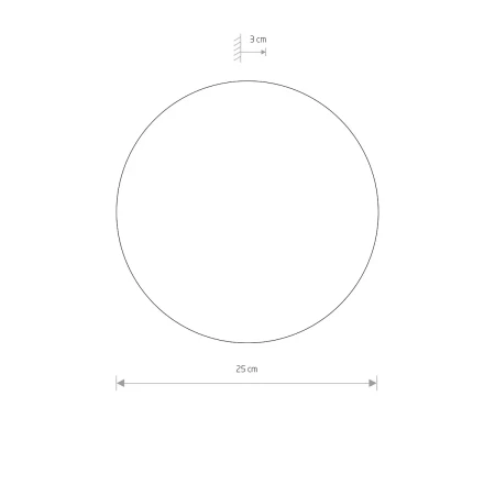 Kinkiet RING LED COPPER M 10347 - Nowodvorski