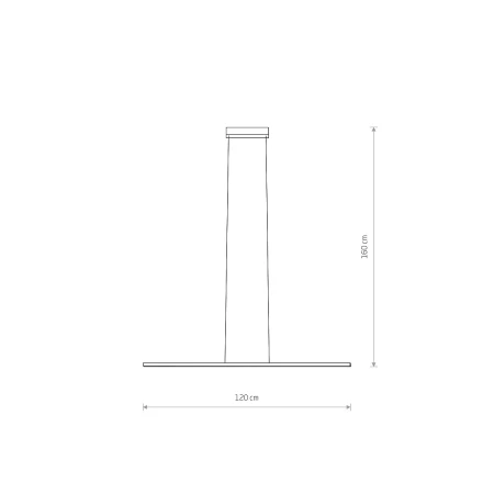 Lampa wisząca BAR LED S 3000K 10363 - Nowodvorski