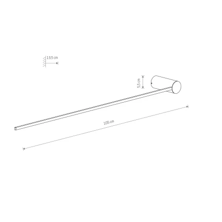 Kinkiet ARM LED L 4000K 10856 - Nowodvorski