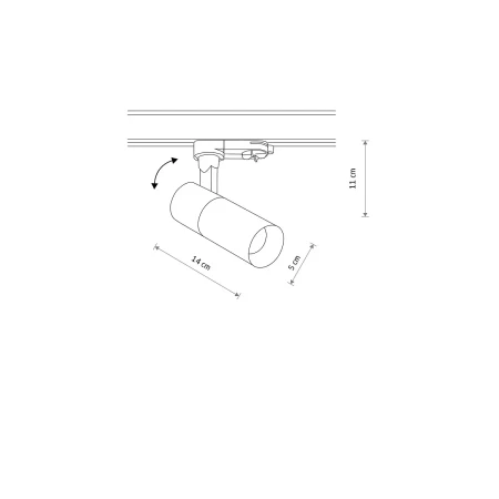 Lampa do szyn 3F CTLS TINOS LED 10W 4000K BL 10399 - Nowodvorski