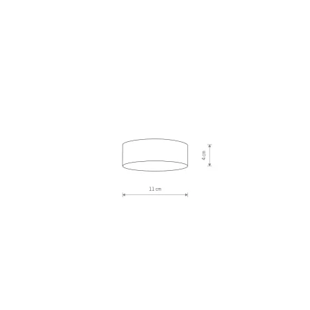 Lampa sufitowa LID ROUND LED 15W 3000K WHITE 10402 - Nowodvorski