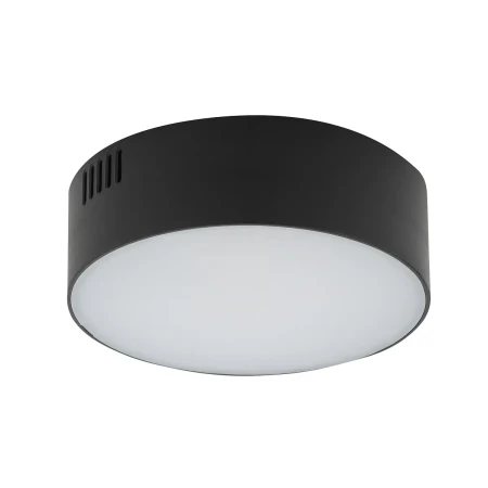 Lampa sufitowa LID ROUND LED 15W 3000K BLACK 10406 - Nowodvorski