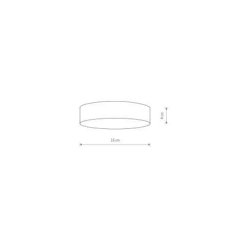 Lampa sufitowa LID ROUND LED 25W 4000K WHITE 10412 - Nowodvorski