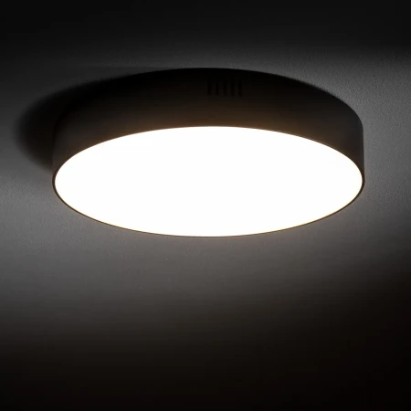 Lampa sufitowa LID ROUND LED 35W 4000K BLACK 10417 - Nowodvorski