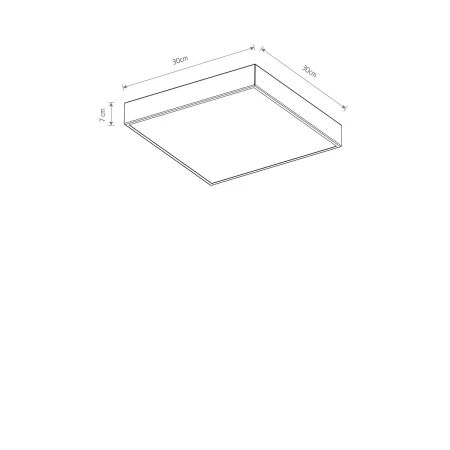 Lampa sufitowa QUAD WHITE SENSOR 10472 - Nowodvorski