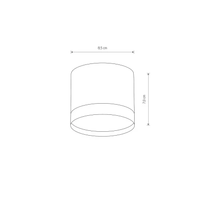Lampa sufitowa SILBA WH CG 10476 - Nowodvorski