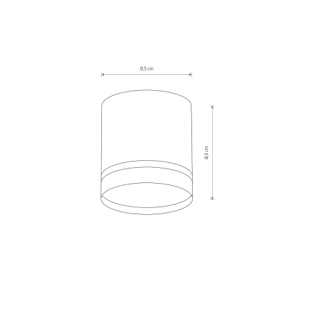Lampa sufitowa CRES WH CG 10478 - Nowodvorski