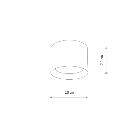 Lampa sufitowa do łazienki MAUN WH CG 10481 - Nowodvorski