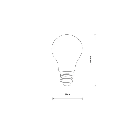 Żarówka BULB LED E27 A60 10W 3000K 10588 - Nowodvorski