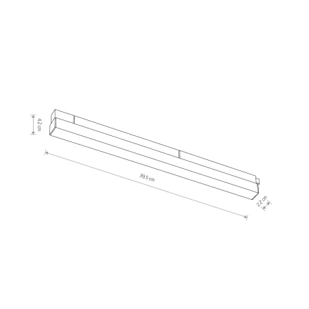 Lampa liniowa do szyn magnetycznych LVM LINE LED 15W 4000K 10650 - Nowodvorski
