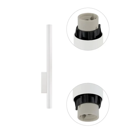 Kinkiet FOURTY WALL XL WHITE 10758 - Nowodvorski