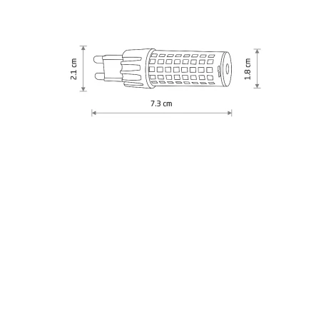 Żarówka BULB G9 LED 7W 4000K 10933 - Nowodvorski