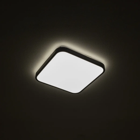 Plafon AGNES SQUARE LED PRO czarny 16W 3000K IP44 10983 - Nowodvorski