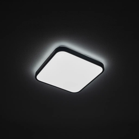 Plafon AGNES SQUARE LED PRO czarny 16W 4000K IP44 10984 - Nowodvorski