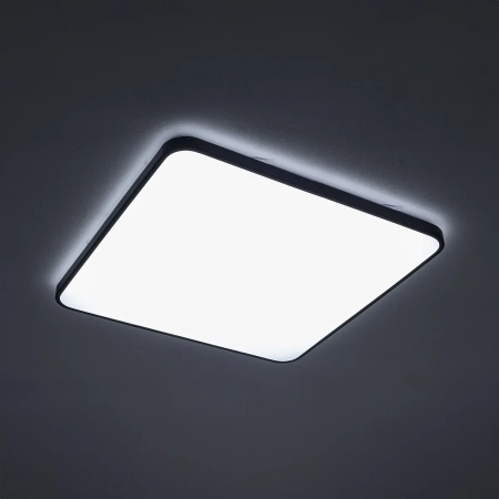 Plafon AGNES SQUARE LED PRO czarny 64W 4000K IP44 10988 - Nowodvorski