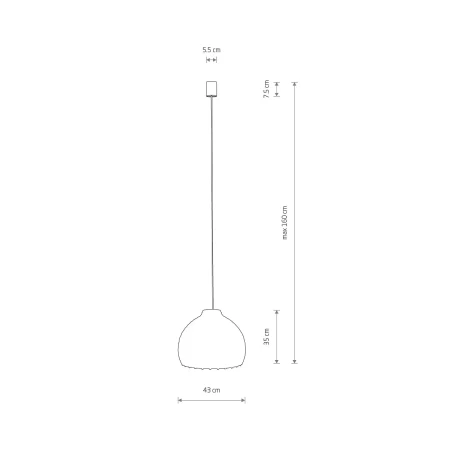 Lampa wisząca BOHO M 11151 - Nowodvorski