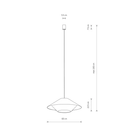 Lampa wisząca JAPANDI M 11157 - Nowodvorski