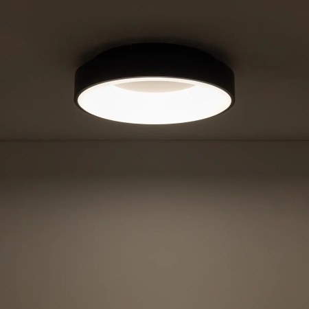 Plafon NIKKI ROUND LED BLACK 32W 3000K 11206 - Nowodvorski