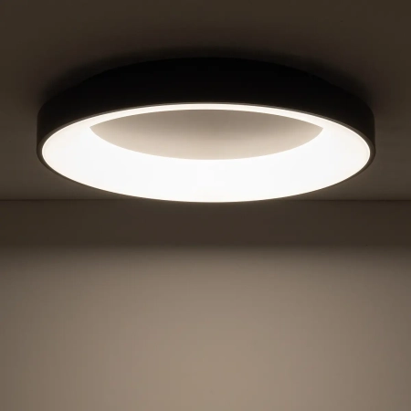 Plafon NIKKI ROUND LED BLACK 60W 3000K 11208 - Nowodvorski