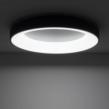 Plafon NIKKI ROUND LED BLACK 60W 4000K 11212 - Nowodvorski